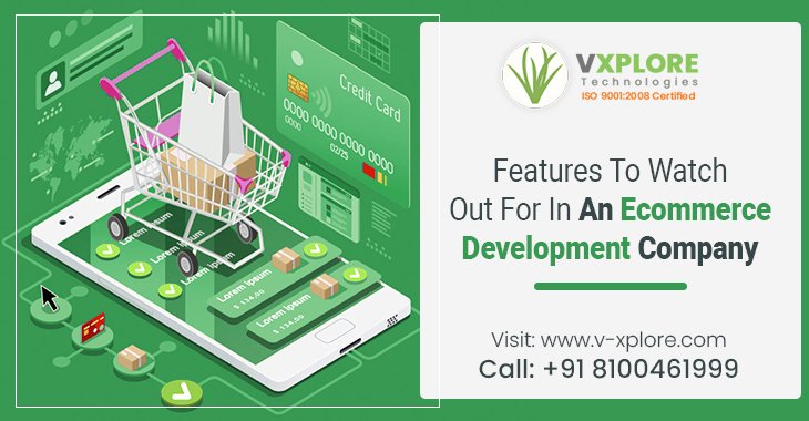 Features To Watch Out For In An Ecommerce Development Company