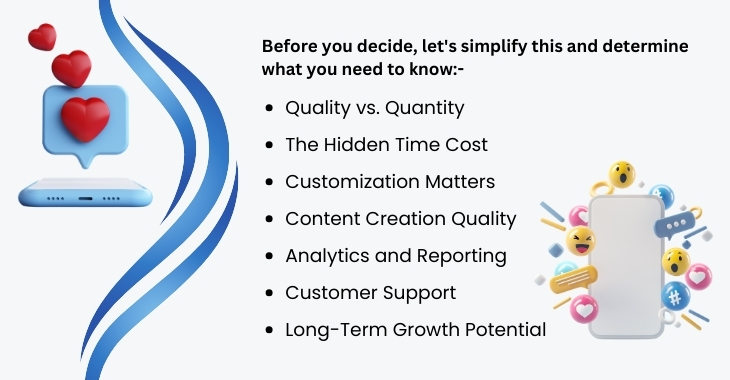 Before you decide, let's simplify this and determine what you need to know