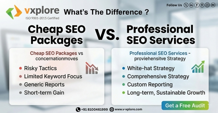 Cheap SEO Packages Vs Professional SEO Services: What’s The Difference?